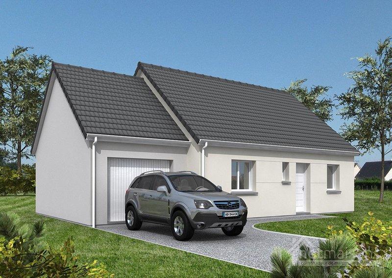 Maison - 80 m² - 5 pièces