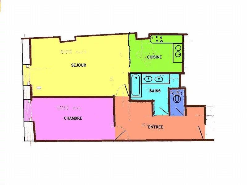 Duplex - 70 m² - 3 pièces