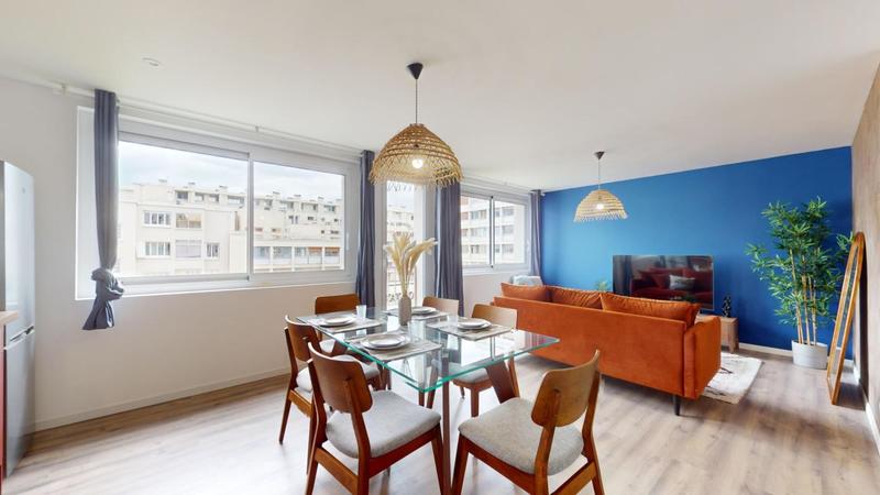 Appartement - 89 m² - 5 pièces