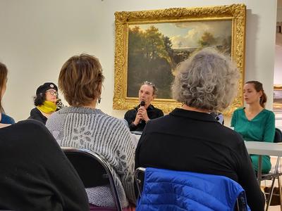 Rencontre avec les artistes