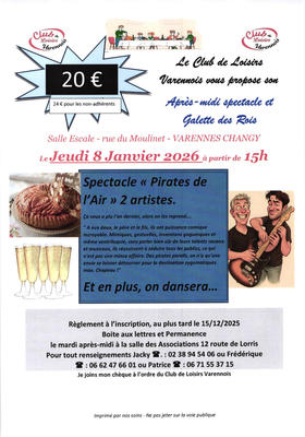 Spectacle &quot;Pirate de l'air&quot;