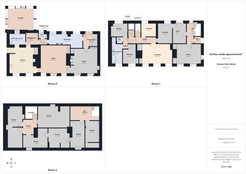 Maison - 156 m² - 6 pièces