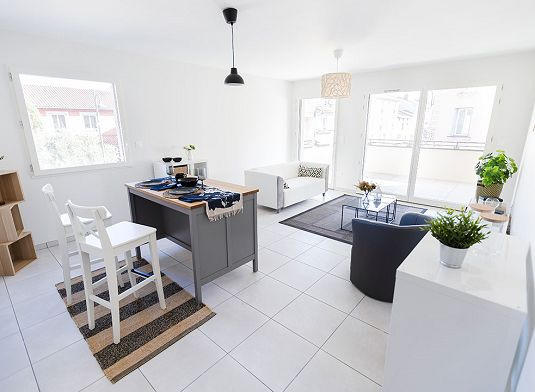 Appartement - 70 m² - 3 pièces