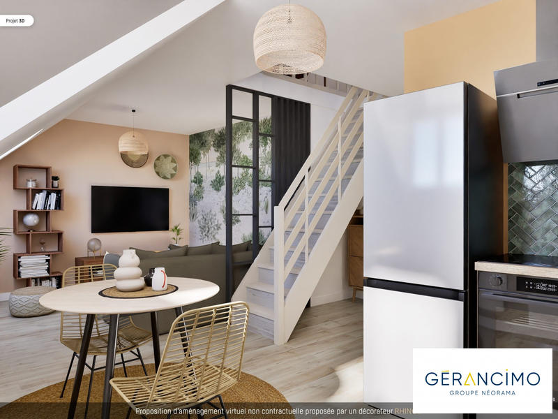 Appartement - 32 m² - 2 pièces