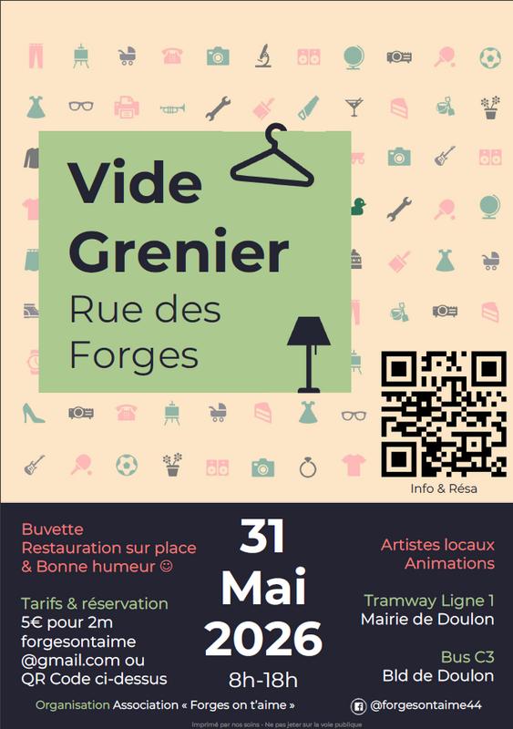 Vide-greniers de la rue des forges - 8ème édition