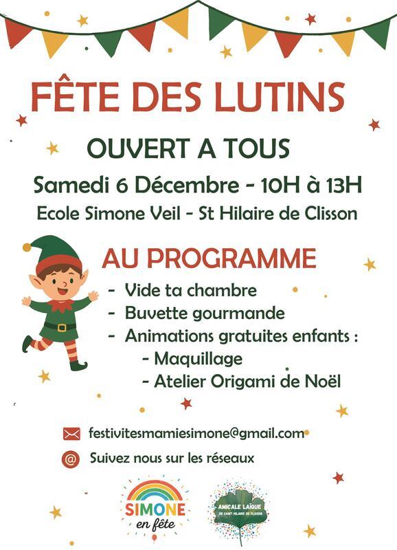 Vide ta chambre - fête des lutins