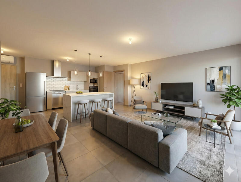 Appartement - 67 m² - 3 pièces