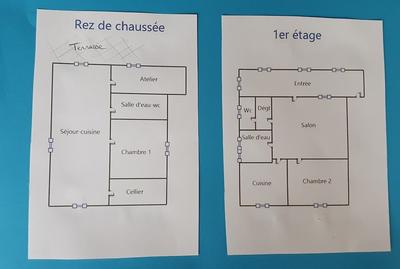 Maison - 85 m² - 4 pièces