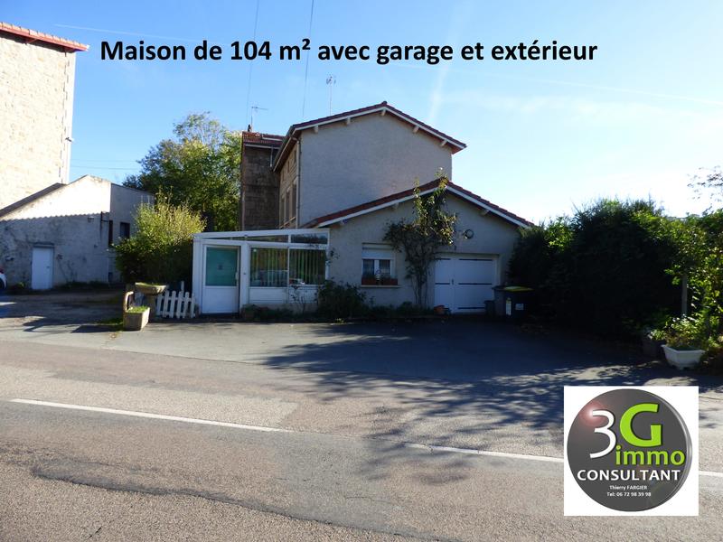 Maison - 104 m² - 4 pièces