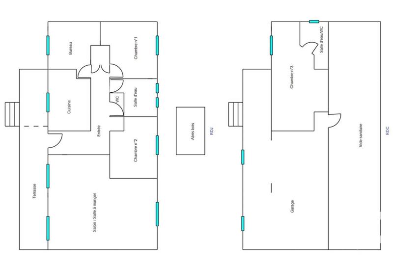 Maison - 105 m² - 5 pièces