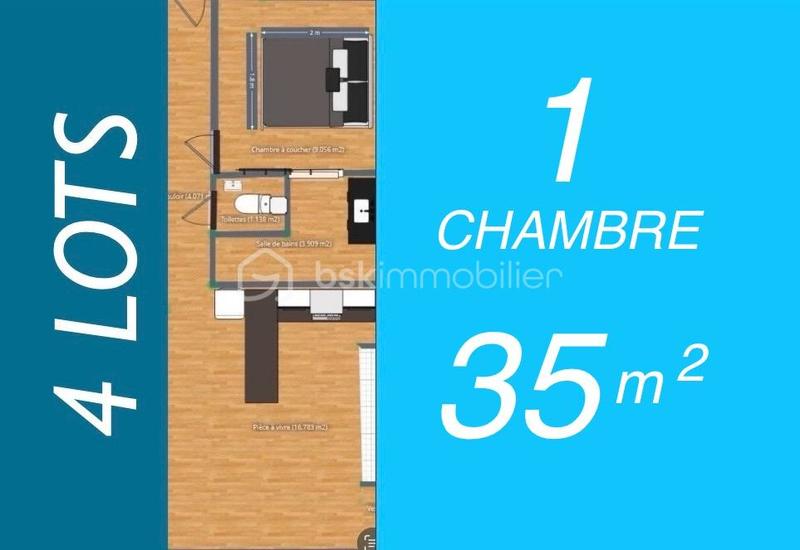 Immeuble - 380 m² - 14 pièces