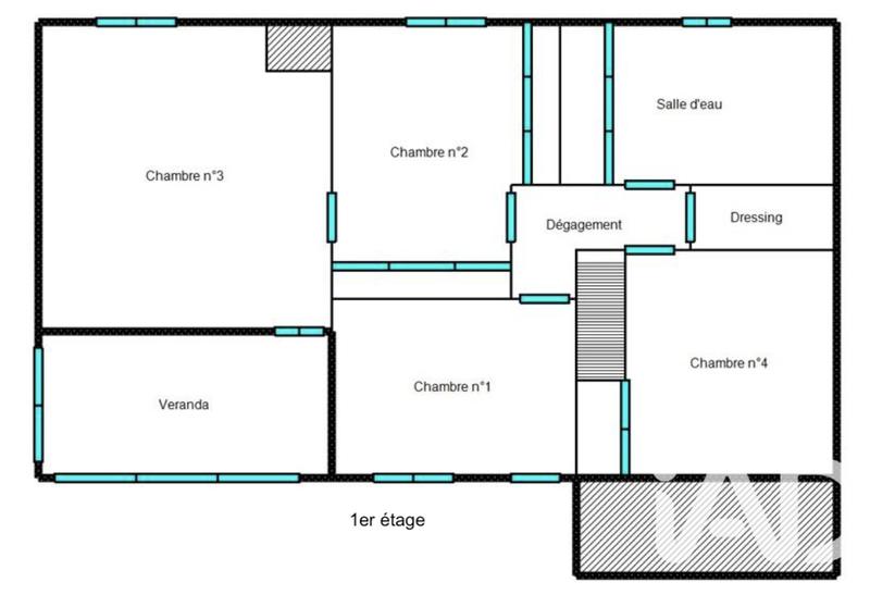 Maison - 140 m² - 5 pièces