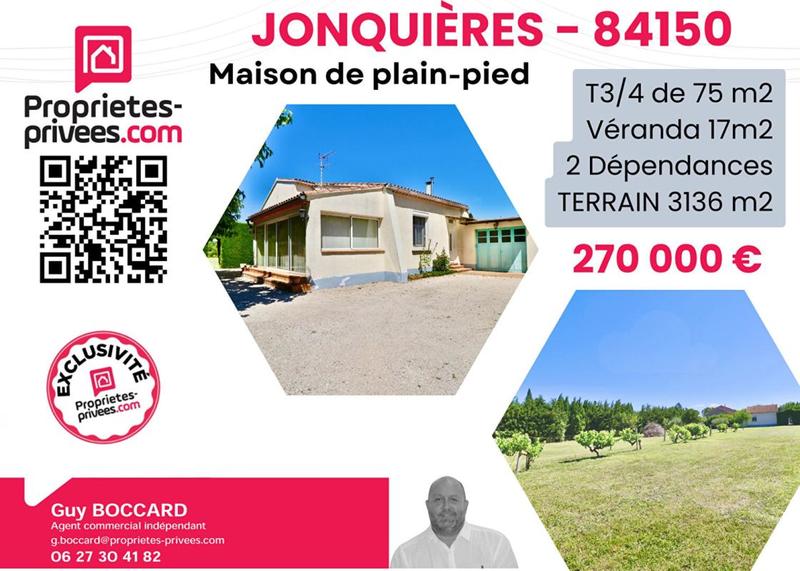Maison - 75 m² - 4 pièces