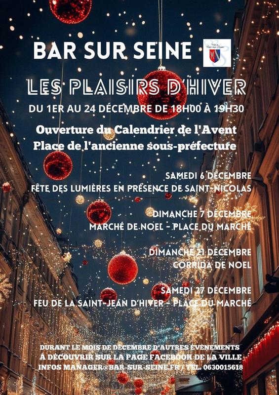 Ouverture quotidienne du calendrier de l'avent