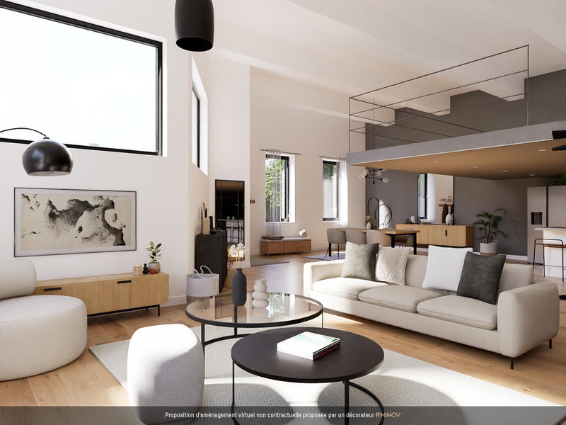 Appartement - 126 m² - 1 pièce