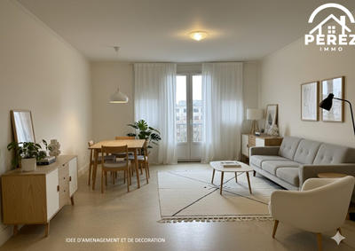 Appartement - 60 m² - 3 pièces