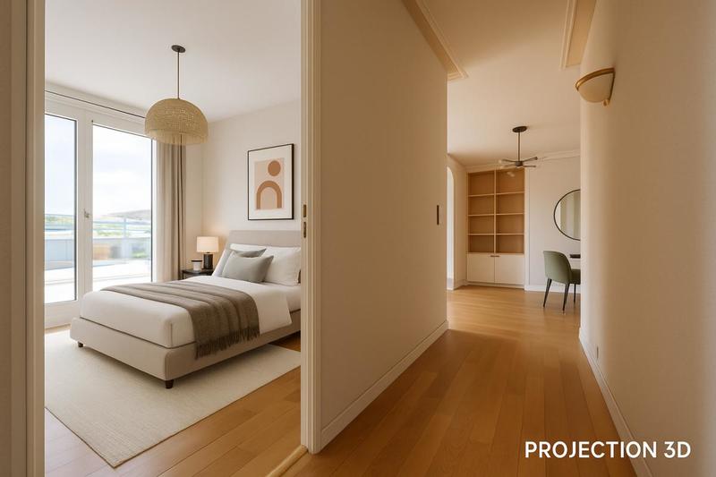 Appartement - 120 m² - 5 pièces