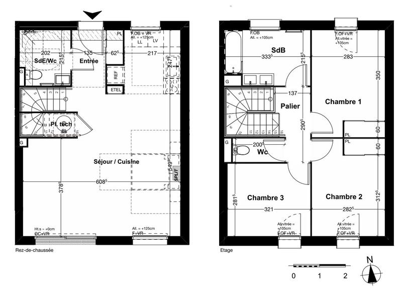 Maison - 89 m² - 4 pièces