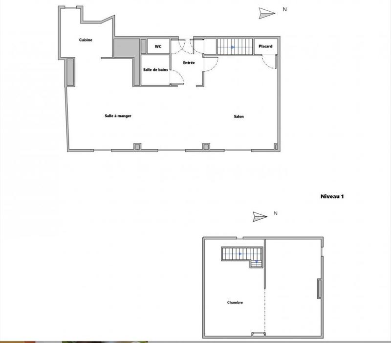 Duplex - 88 m² - 2 pièces