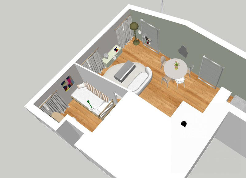 Duplex - 91 m² - 4 pièces