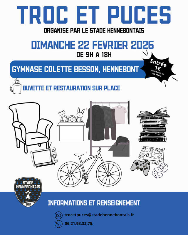 Troc et puces du stade hennebontais