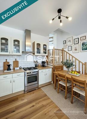 Maison de ville - 86 m² - 4 pièces