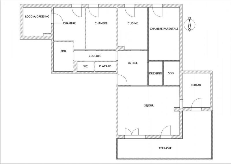 Appartement - 99 m² - 5 pièces