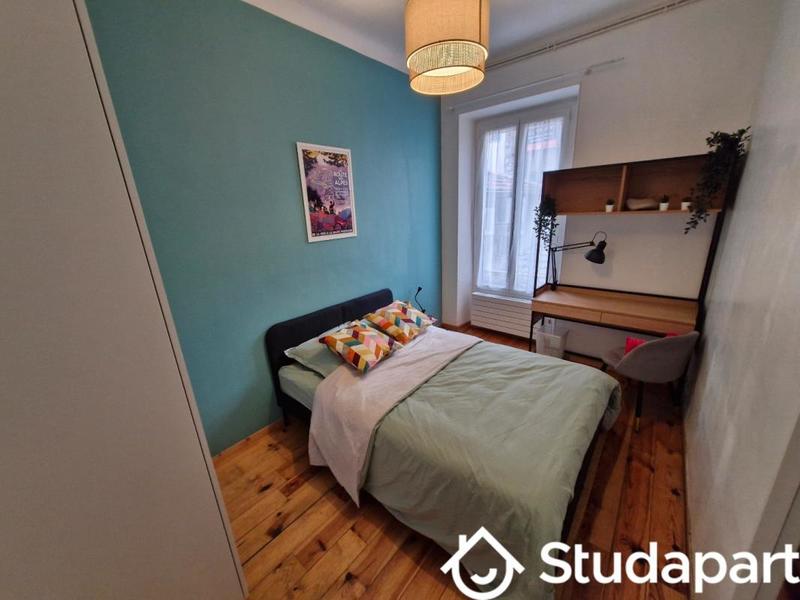 Chambre - 13 m² - 1 pièce