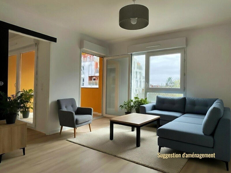 Appartement - 45 m² - 2 pièces