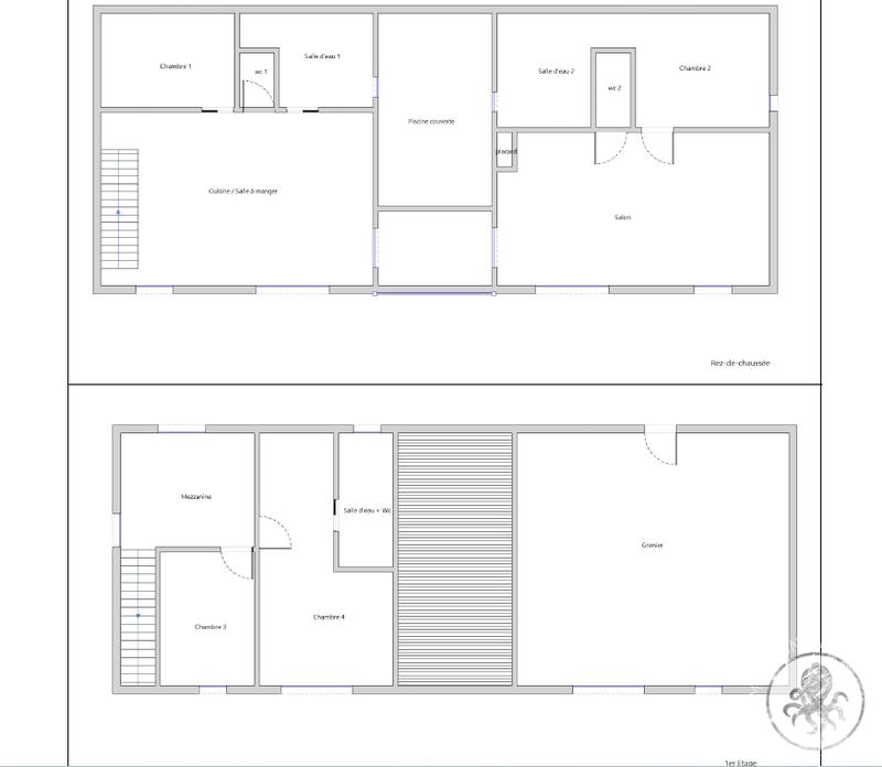Maison - 217 m² - 11 pièces
