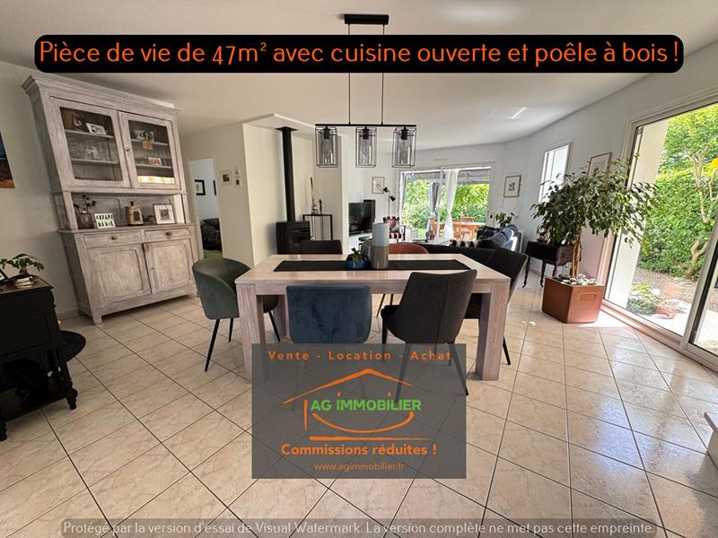 Maison - 125 m² - 7 pièces