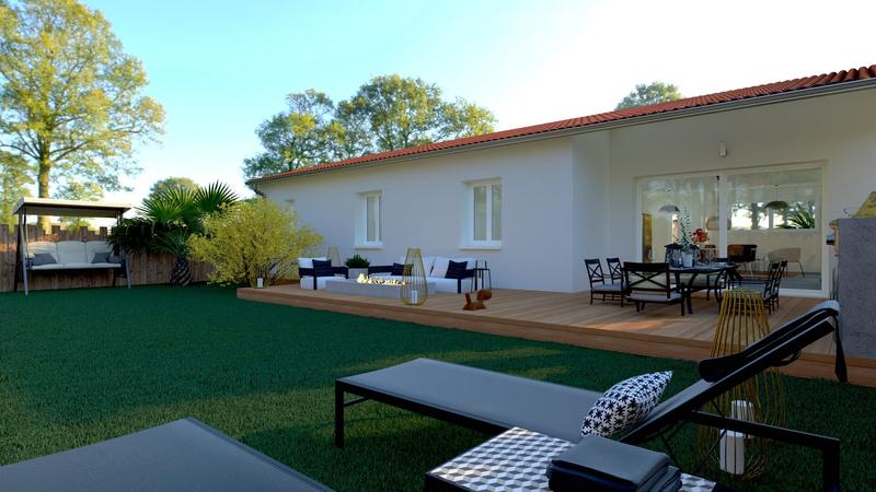 Maison - 80 m² - 4 pièces