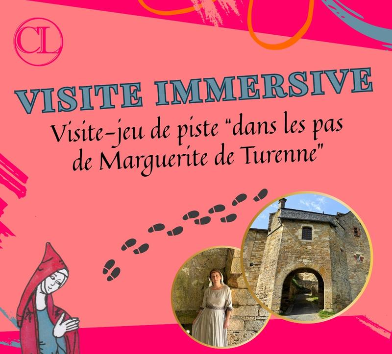 Visite-jeu de piste "sur les pas de Marguerite de Turenne"
