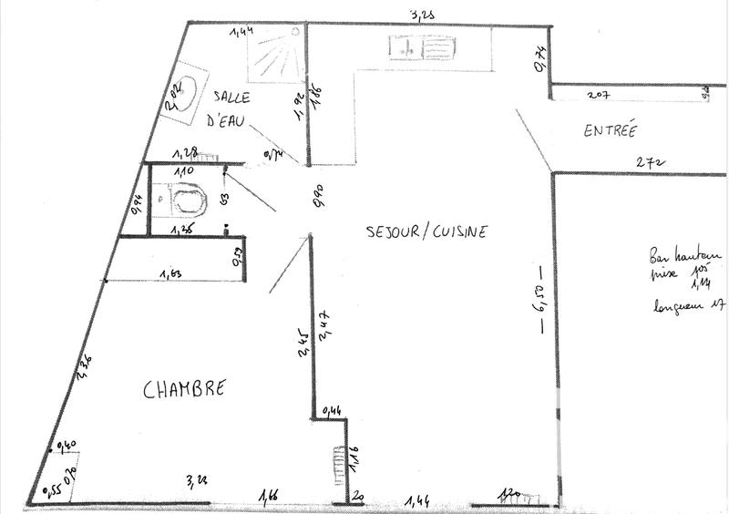 Appartement - 39 m² - 2 pièces