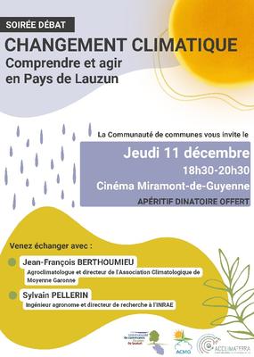 Soirée du climat