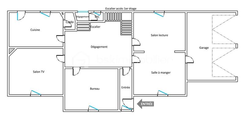 Maison de maîtres - 300 m² - 8 pièces