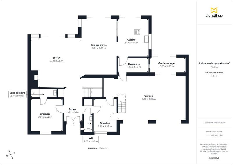 Maison - 220 m² - 6 pièces