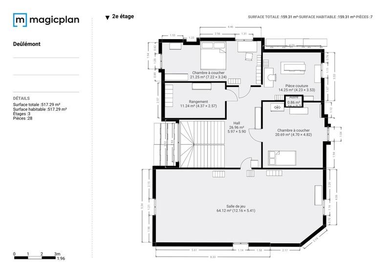 Maison bourgeoise - 435 m² - 15 pièces