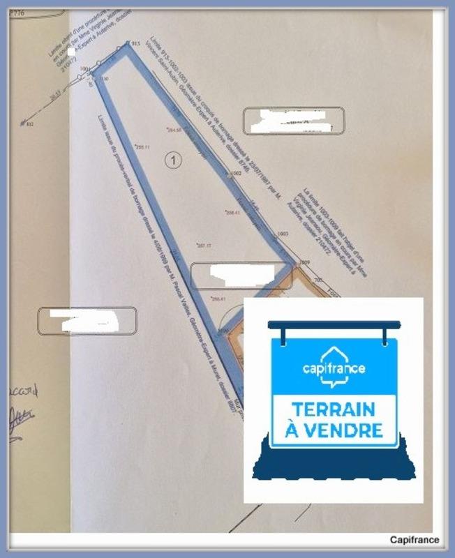 Terrain constructible - 1 389 m²