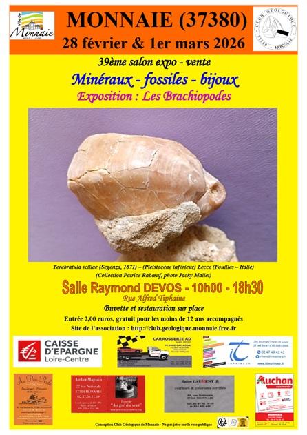 39 ème salon minéraux et fossiles