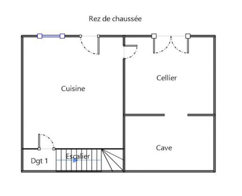 Maison de village - 80 m² - 5 pièces