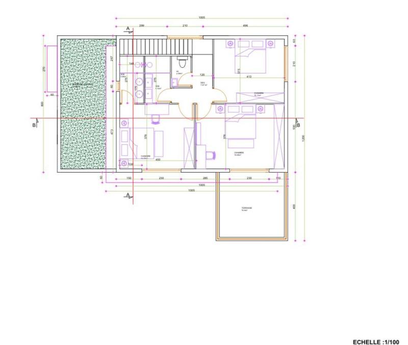 Terrain constructible - 1 513 m²