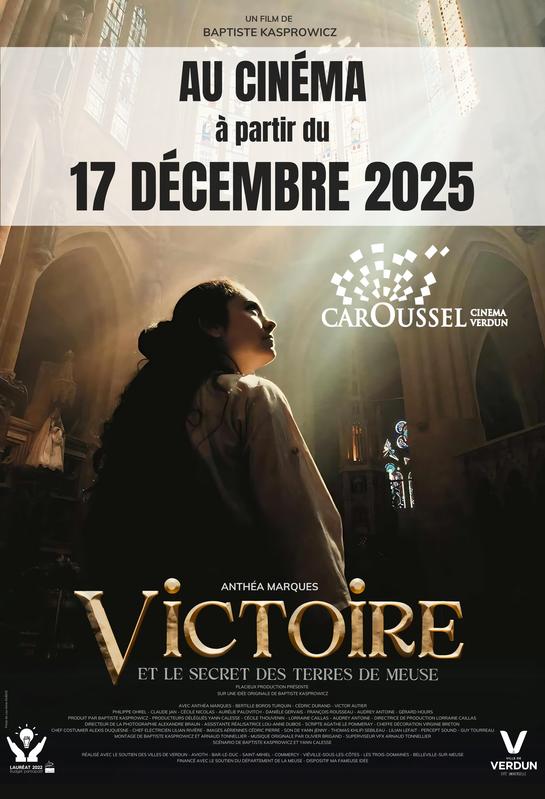 Projection au cinéma du film 'Victoire et le Secret des Terees de Meuse'