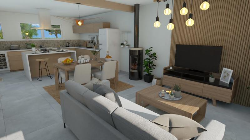 Pavillon - 100 m² - 5 pièces