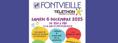 Téléthon à Fontvieille