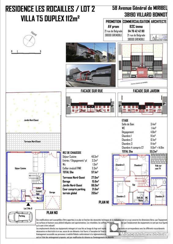 Maison - 101 m² - 5 pièces