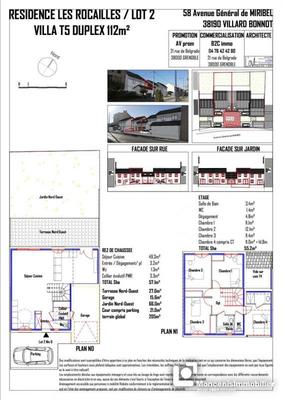 Maison - 101 m² - 5 pièces