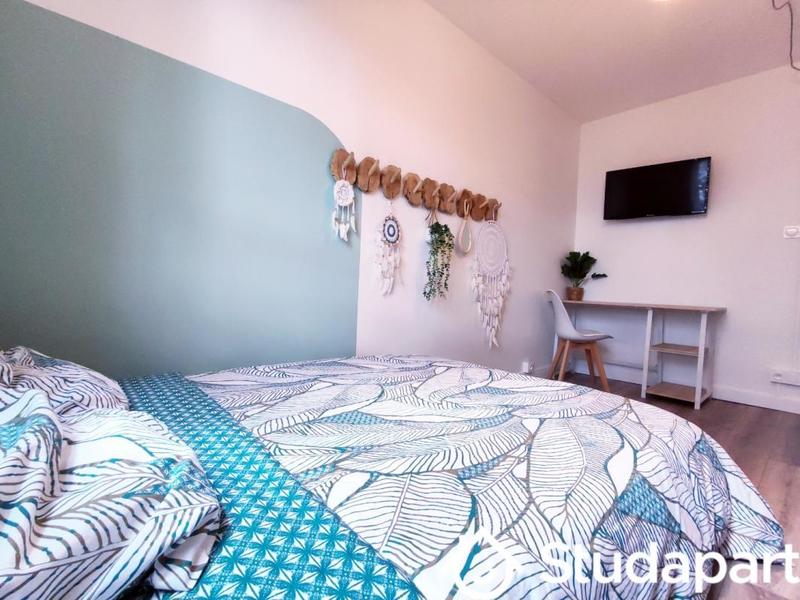 Chambre - 9 m² - 1 pièce