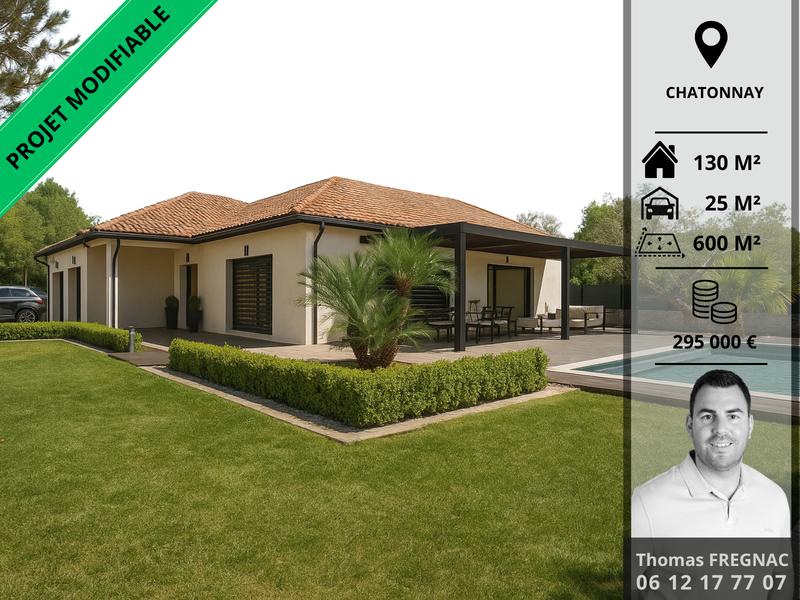 Maison - 130 m² - 5 pièces