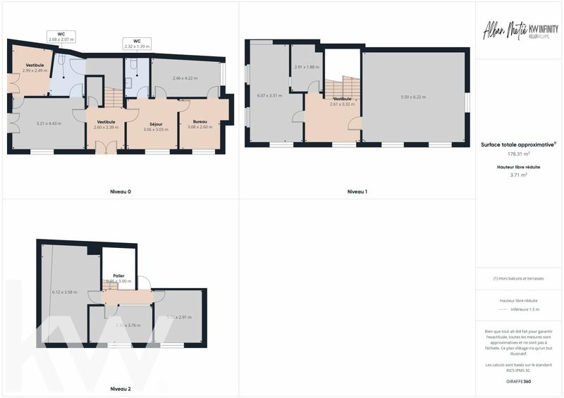 Immeuble de bureaux - 170 m²